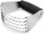 Zulay Kitchen Dough Blender & Pastry Cutter - Black Perspective: front