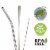 Zulay Kitchen Stainless Steel Straws Set of 2 Perspective: front