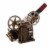Decorative Bronze Metal Vintage Single Bottle Film Projector Wine Holder Perspective: front