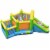 Inflatable Slide Bouncer Ball Pit Basketball Dart Game Without Blower Perspective: front