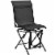 Gymax Folding 360° Silent Swivel Hunting Chair Blind Chair All-weather Outdoor Perspective: front