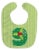 Carolines Treasures BB8695BIB Christmas Month 9 Holly Baby Bib Perspective: front