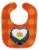Carolines Treasures BB8801BIB Heart Sushi Roll With Face Baby Bib Perspective: front