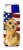 Carolines Treasures BB9658MUK Chihuahua Patriotic Ultra Hugger for slim cans Perspective: front