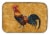 Carolines Treasures 8651DDM Rooster Dish Drying Mat Perspective: front