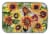 Carolines Treasures 8766DDM Sunflowers Dish Drying Mat Perspective: front