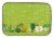 Carolines Treasures BB5135DDM Fruits and Vegetables in Green Dish Drying Mat Perspective: front