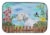 Carolines Treasures CK1246DDM Sealyham Terrier Spring Dish Drying Mat Perspective: front