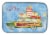Carolines Treasures CK2419DDM Merry Christmas Schnauzer #2 Dish Drying Mat Perspective: front