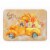Carolines Treasures CK2609RUG Fall Harvest Bloodhound Machine Washable Memory F Perspective: front