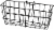 Nova Walker Basket - Black Perspective: front