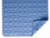 Nova Rubber Bath Mat - Blue Circles Perspective: front
