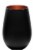 Stolzle Lausitz Olympia Tumbler - Matte Black/Bronze Perspective: front