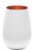 Stolzle Lausitz Olympia Tumbler - Matte White/Bronze Perspective: front