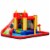 Costway Inflatable Water Slide Jumping Bounce House Bouncy Splash Park Perspective: front