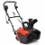 18 15 Amp Electric Snow Thrower Corded Snow Blower Driveway Patio Perspective: front