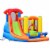 Costway Inflatable Bounce House Water Slide w/ Climbing Wall Splash Pool Water Cannon Perspective: front