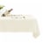 10 PCS 90'' x 156'' Rectangle Polyester Tablecloth For Home Wedding Restaurant Party Ivory Perspective: front