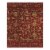 Feizy Vardo 7'9  x 9'9  Fine Oriental Wool Area Rug in Deep Red/Honey Gold Perspective: front