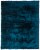 Feizy Rugs Indochine Plush Shag Area Rug with Metallic Sheen - Deep Teal Blue Perspective: front