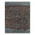 Feizy Vivendi 7'9  x 9'9  Premium Hand Knot Wool Area Rug in Brown/Teal Perspective: front