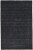 Feizy Luna Hand Woven Marled Wool Area Rug - Black/Dark Gray Perspective: front