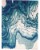 Feizy Rugs Brixton Contemporary Watercolor Area Rug - Atlantic Blue Perspective: front