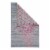 Feizy Cosmo 7'3  x 9'3  Luxe Reversible Abstract Fabric Rug in Persian Red/Gray Perspective: front