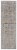 Feizy Rugs Ice Blue/Taupe Milton Modern Metallic Geometric Runner Rug Perspective: front