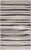 Freizy Rugs Black/White Duprine Eco-Friendly PET Outdoor Area Rug Perspective: front