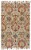 Feizy Abelia Tufted Suzani Wool Area Rug - Golden Olive/Vermilion Perspective: front