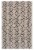 Feizy Rugs Enzo Minimalist Natural Wool Accent Rug - Warm Taupe/Black Perspective: front