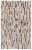 Feizy Rugs Enzo Minimalist Abstract Wool Accent Rug - Warm Taupe/Black Perspective: front