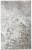 Feizy Micah Modern Metallic Fluid Area Rug - Silver/Ivory Bone Perspective: front
