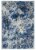 Feizy Rugs Milton Distressed Medallion Area Rug - Classic/Ice Blue Perspective: front