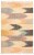Feizy Rugs Savona Ii Pastel Navajo Bohemian Area Rug - Orange/Turquoise/Gray Perspective: front