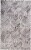 Feizy Rugs Opal Gray/Warm Gray Asher Geometric Tufted Wool Runner Rug Perspective: front