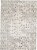 Feizy Kano Contemporary Distressed Area Rug - Ivory/Charcoal Perspective: front