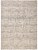 Feizy Belfort Modern Crosshatch Area Rug - Ivory Sand/Charcoal Gray Perspective: front