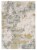 Feizy Rugs Waldor Metallic Abstract Area Rug - Golden Glow/Ivory Perspective: front
