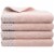 PiccoCasa 100% Cotton Soft 600 GSM Absorbent Bath Towel Set Perspective: front