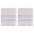 Agora of Smyrna - Premium Turkish Bath Towel Cotton & Bamboo Blend, Stone & Grey, Bundle of 2 Perspective: front
