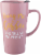 Formation Brands Bring Me Coffee Handled Travel Mug Perspective: front