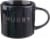 Pacific Market International Hubby Stacking Mug - Black Perspective: front