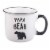 Pacific Market International Papa Bear Camper Mug Perspective: front