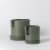 2 Set Plant Pots - 7" & 4" Pots for Plants, Planter Pot Set, Houseplant Pots Perspective: front