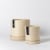 2 Set Plant Pots - 7" & 4" Pots for Plants, Planter Pot Set, Houseplant Pots Perspective: front