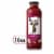 Honest Tea Organic Fair Trade Black Forest Berry Glass Bottle Perspective: front