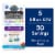 Garden of Life Organic Kids+ Probiotics + Vitamin C & D, 5 Billion CFU, Berry Cherry Chewables Perspective: front