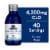 Garden of Life® Dr. Formulated Lemon Flavored Alaskan Cod Liver Oil Perspective: front